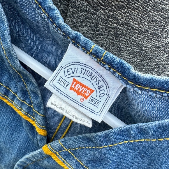 Vintage toddler Little Levi’s denim vest size 2t - Picture 4 of 5